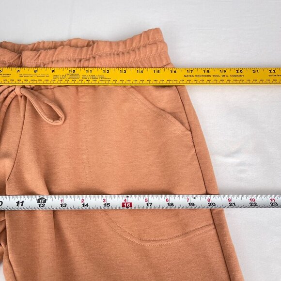 Free People Movement Sunny Joggers Sweatpants‎ Sunbaked Drawstring Waist Women M - Picture 11 of 15
